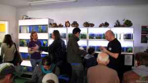 Bericht und Bilder vom Aquaristikevent für das Programm am 16.04.2011 in Berlin