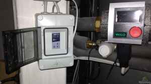 Thermostat, Absperrventil und Pumpe