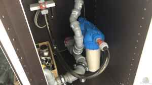 Verrohrung Automatischer Wasserwechsel (Magnetvent