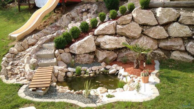 Teich Von Thomas S H 30657 Mein Bachlauf Mit Teich