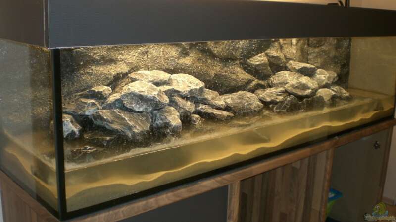 ...weiter mit  ca. 50 kg Quarzsand und 120 kg Ravensburger Sandstein... von Thomas Dietrich (9)