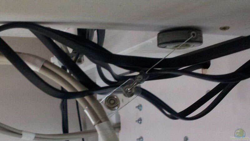 Trick, damit bei Abbau der Lichtleiste das Kabel nicht ins Wasser fällt .. von AjakAndi (24)