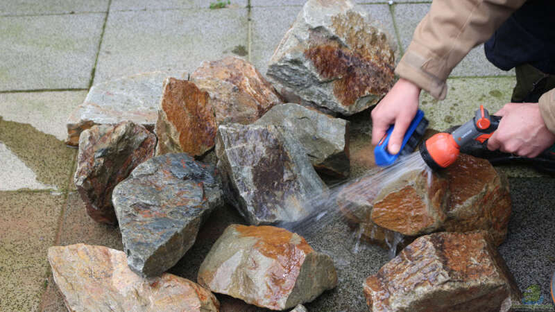 .. 185 kg Bruchsteine/ Felsen ... wollen gereinigt werden .. von AjakAndi (15)