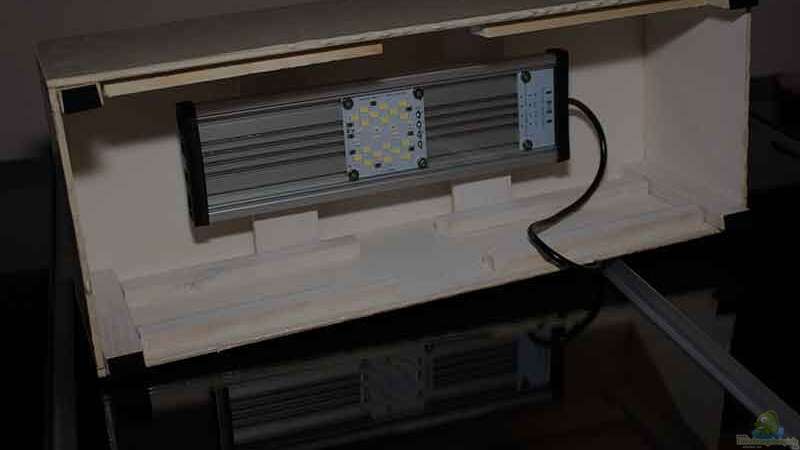 Beleuchtungsbox (Eigenbau) mit einer ´daytime´ LED-Leiste (Cluster 10W) von AjakAndi (53)
