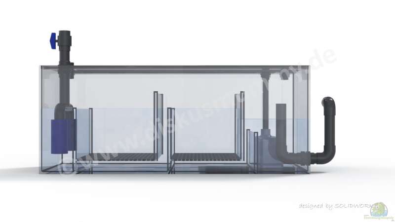1000 Liter Diskus-Aquarium; Planung Filterbecken (Sonderanfertigung) von DiskusMummy (38)