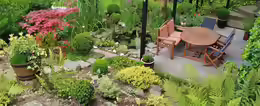 Garten und Teich