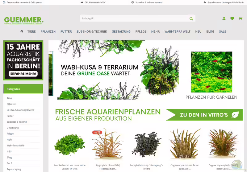 Garnelen Gümmer - In Berlin und im Netz (Einrichtungsbeispiele mit Produkten von Garnelen Gümmer)