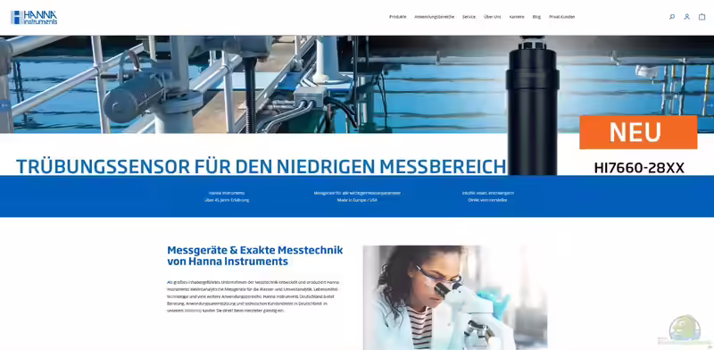 Hanna Instruments – Hersteller hochwertiger Aquaristikprodukte (Einrichtungsbeispiele mit Produkten von Hanna Instruments)