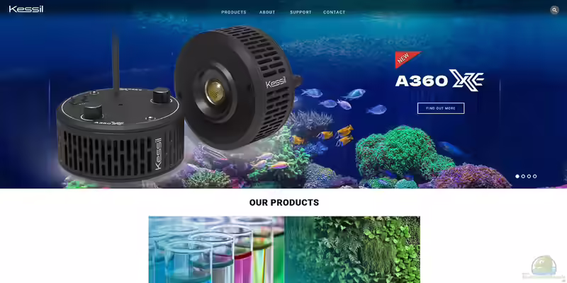Kessil – Hersteller von Aquarienbeleuchtungen (Einrichtungsbeispiele mit Kessil-Produkten)