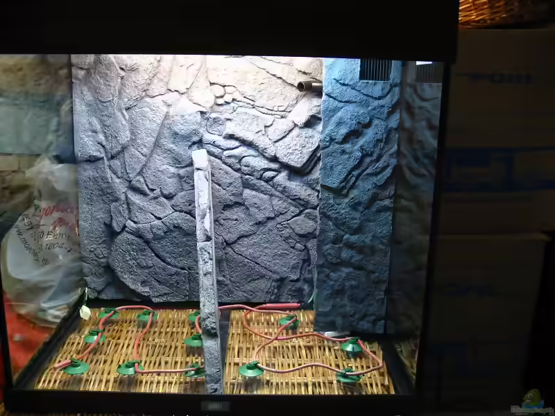 Aquarien mit Motivrückwand Juwel Stone