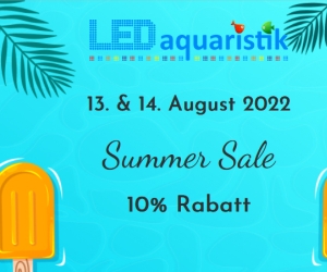 Unser Partner LEDaquaristik.de informiert: spotBEAM LED Strahler und SummerSale